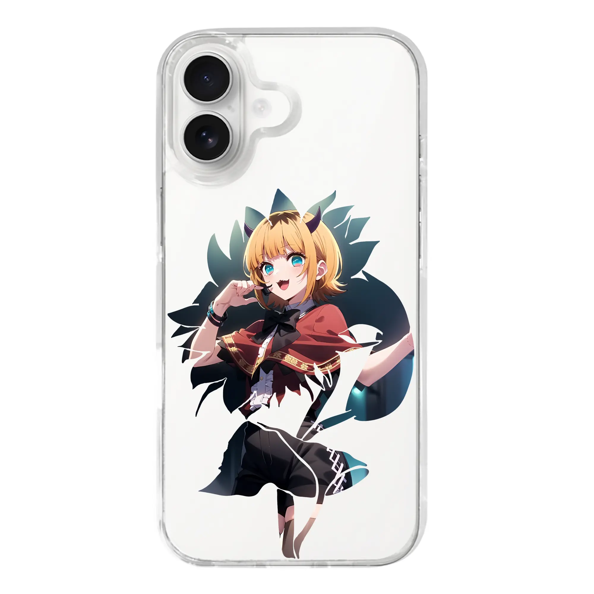 推しの子 グッズ,MEMちょ - iPhone 17シリーズ 透明スマホケース – 薄型・耐衝撃・精密フィット保護カバー